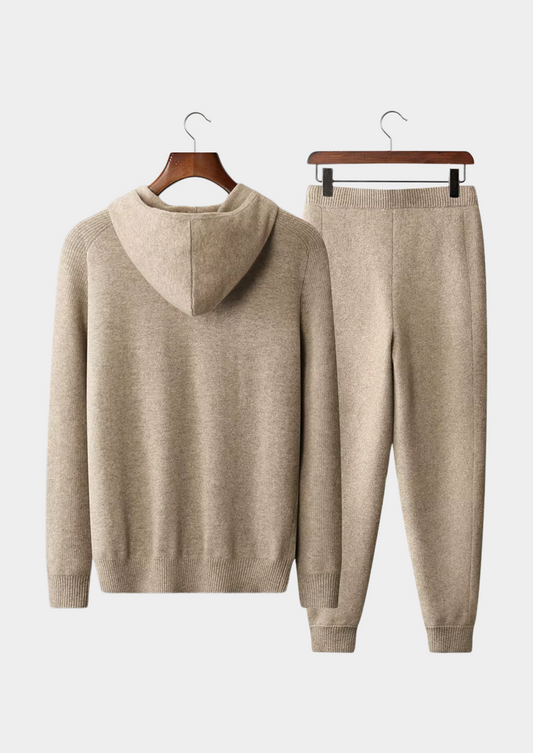 Premium Cashmere Sand Kilian Leisure Set by SATRI & CO. – product view 2