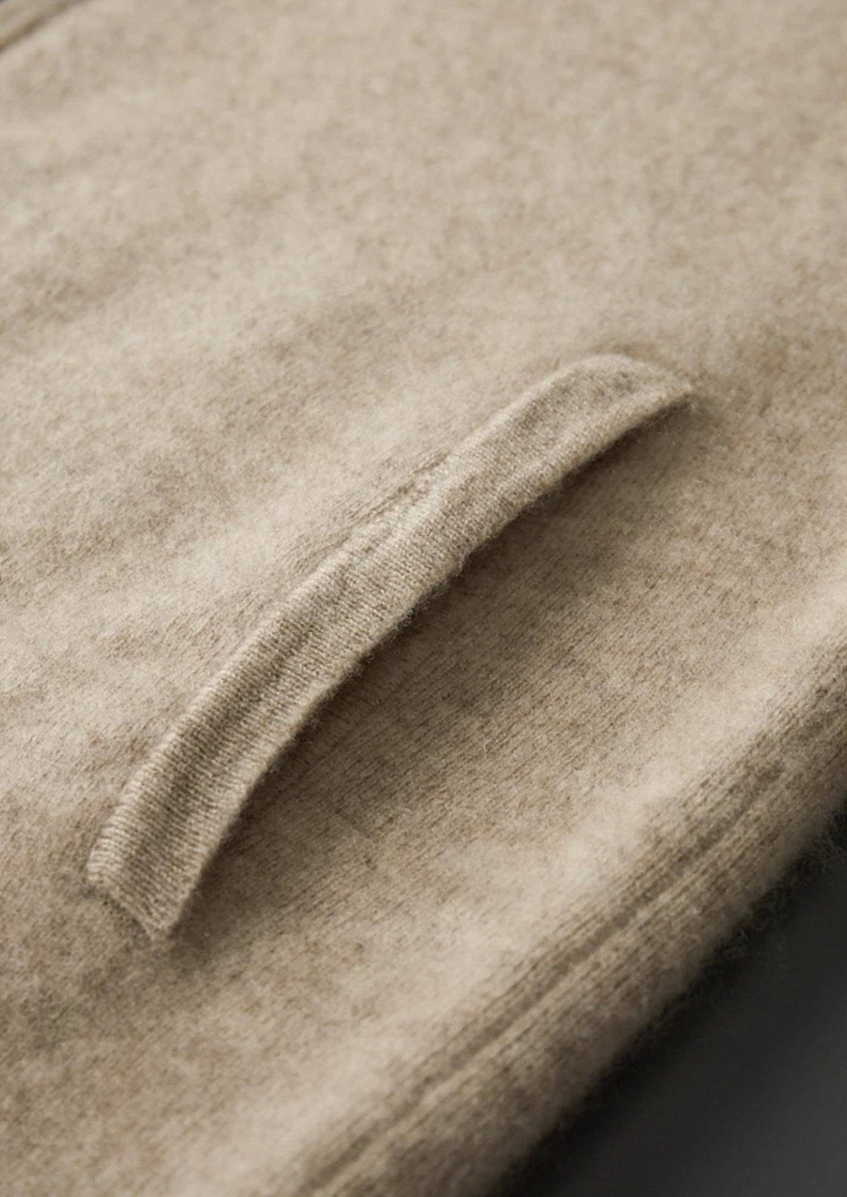 Cashmere Open-Collar Zip Cardigan Set by SATRI & CO. – view 12