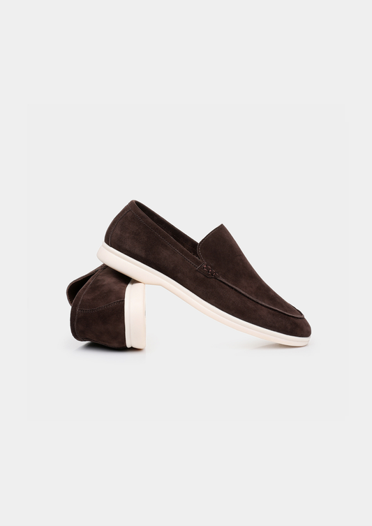 Marina Loafers - Coffee by SATRI & CO. – product view 2