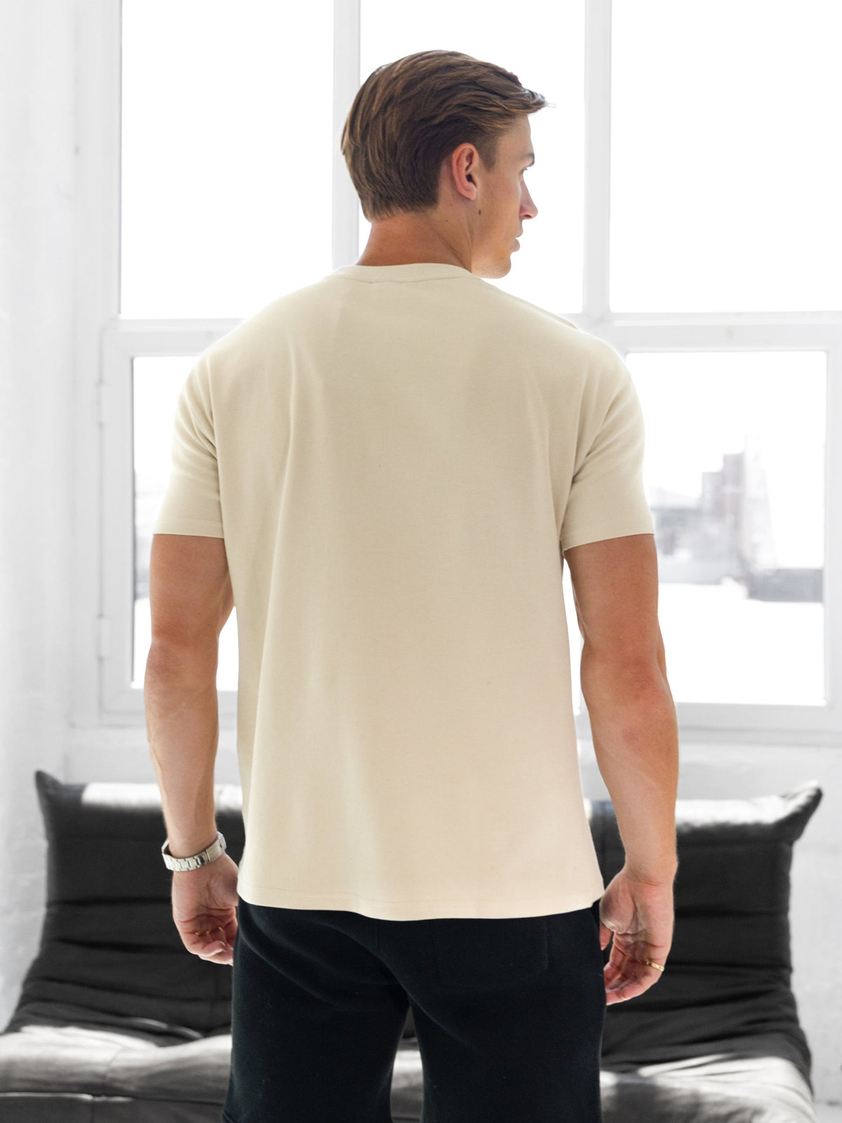 Basic Relaxed T-Shirt - Bone