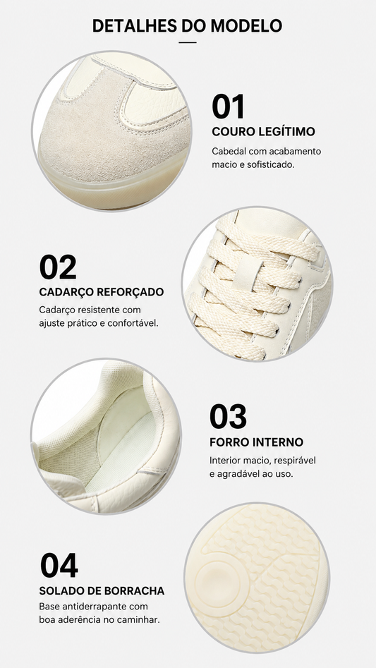 Leather Trainers Refine