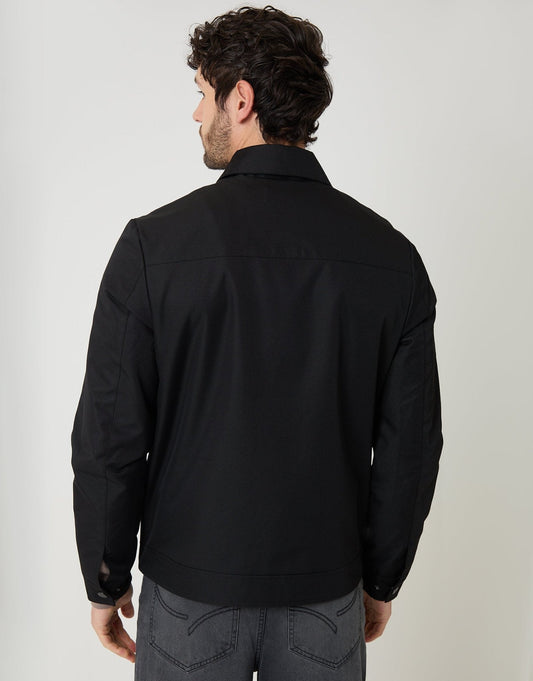 The Perfect In-Between Showerproof Jacket in Black
