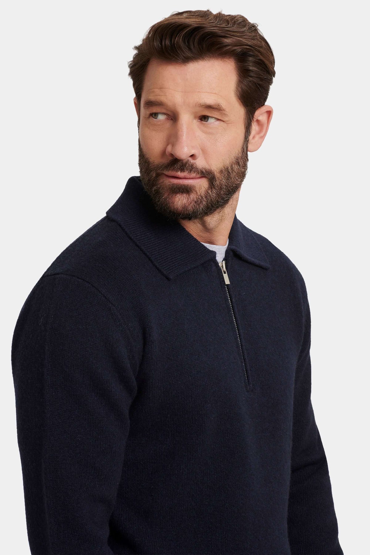 Compone Quarter Zip Polo