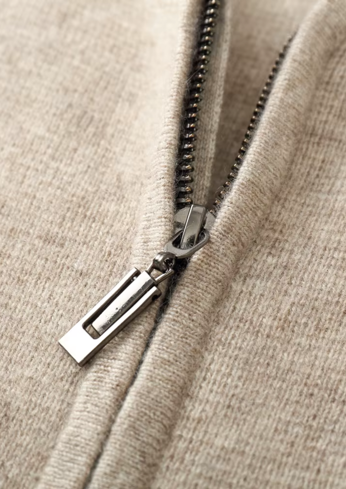 Pure Extra-Fine Merino Wool Zipper Hoodie by SATRI & CO. – product view 14