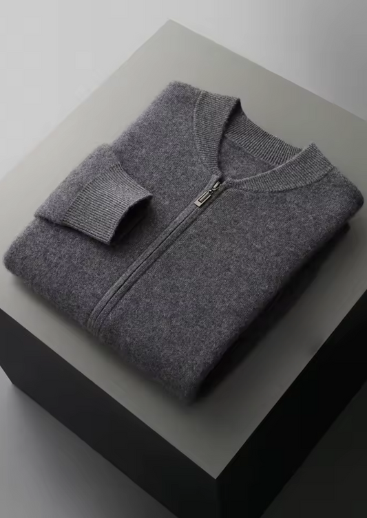 Pure Extra-Fine Merino Wool Dark Grey Falconi Set by SATRI & CO. – product view 2