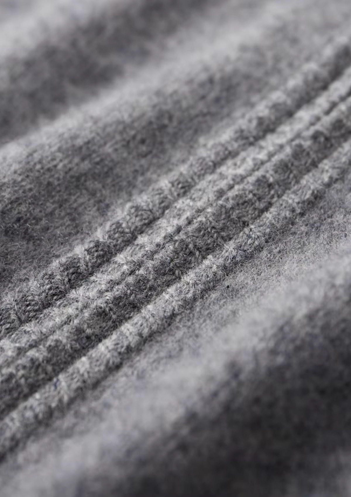 Pure Extra-Fine Merino Wool Two-Tone Zip Cardigan by SATRI & CO. – product view 8