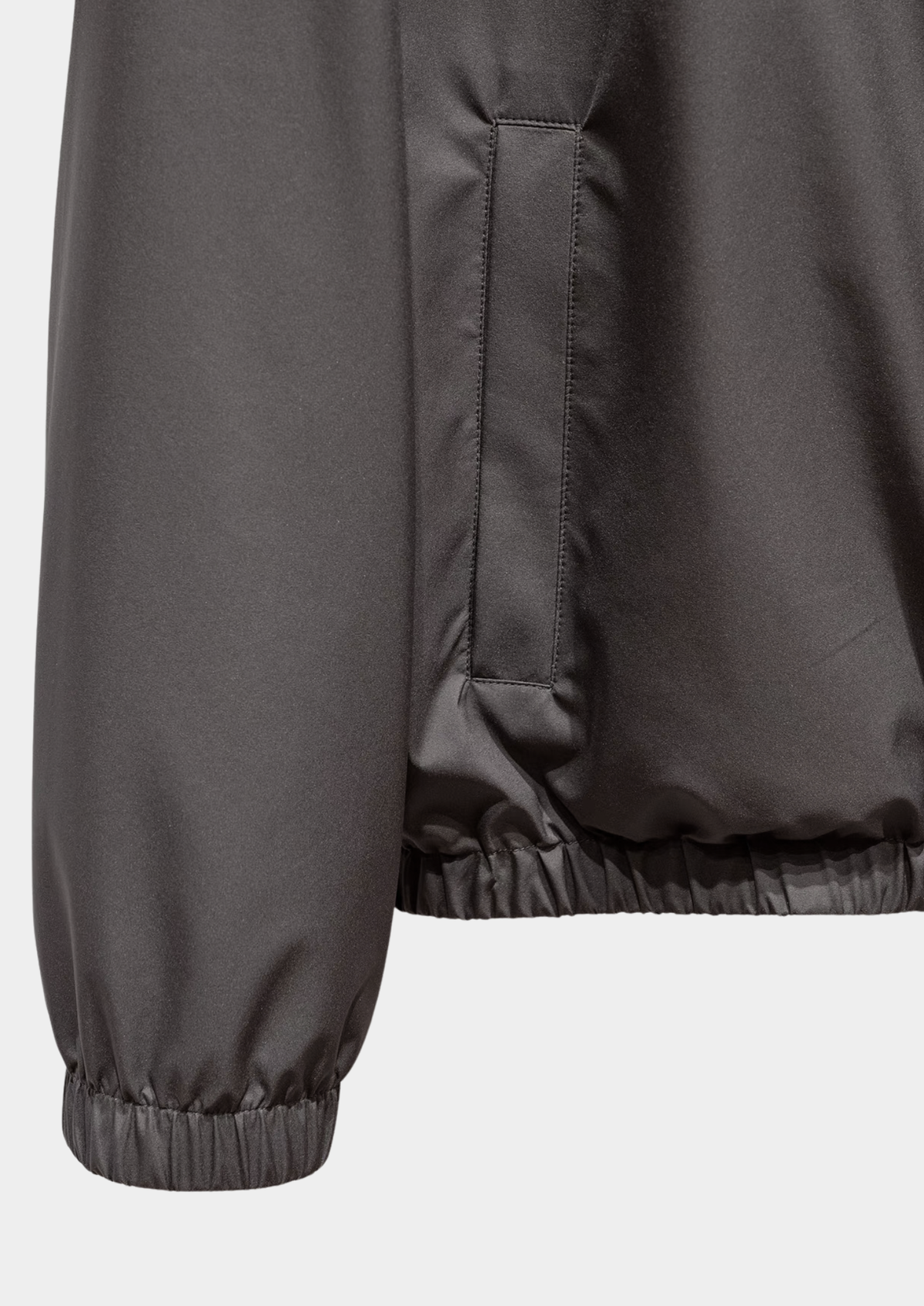 Fog Grey Technical Windbreaker Jacket by SATRI & CO. – product view 4
