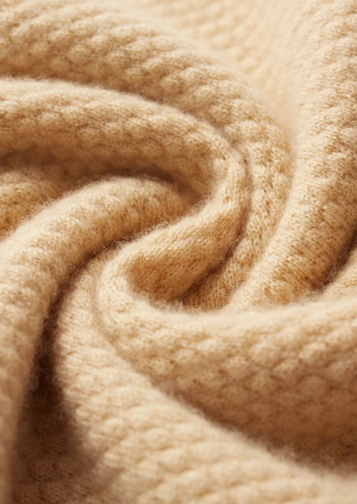 Premium Cashmere Mustard Two-Tone Polo by SATRI & CO. – product view 4