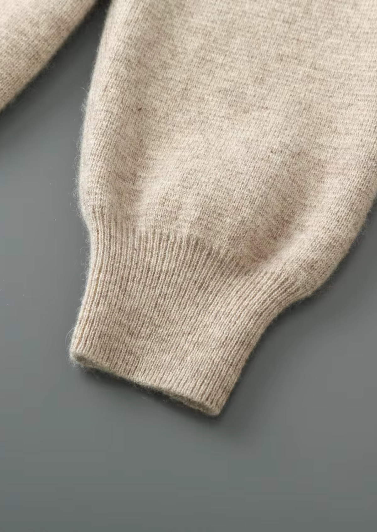 Pure Extra-Fine Merino Wool Zipper Hoodie by SATRI & CO. – product view 19