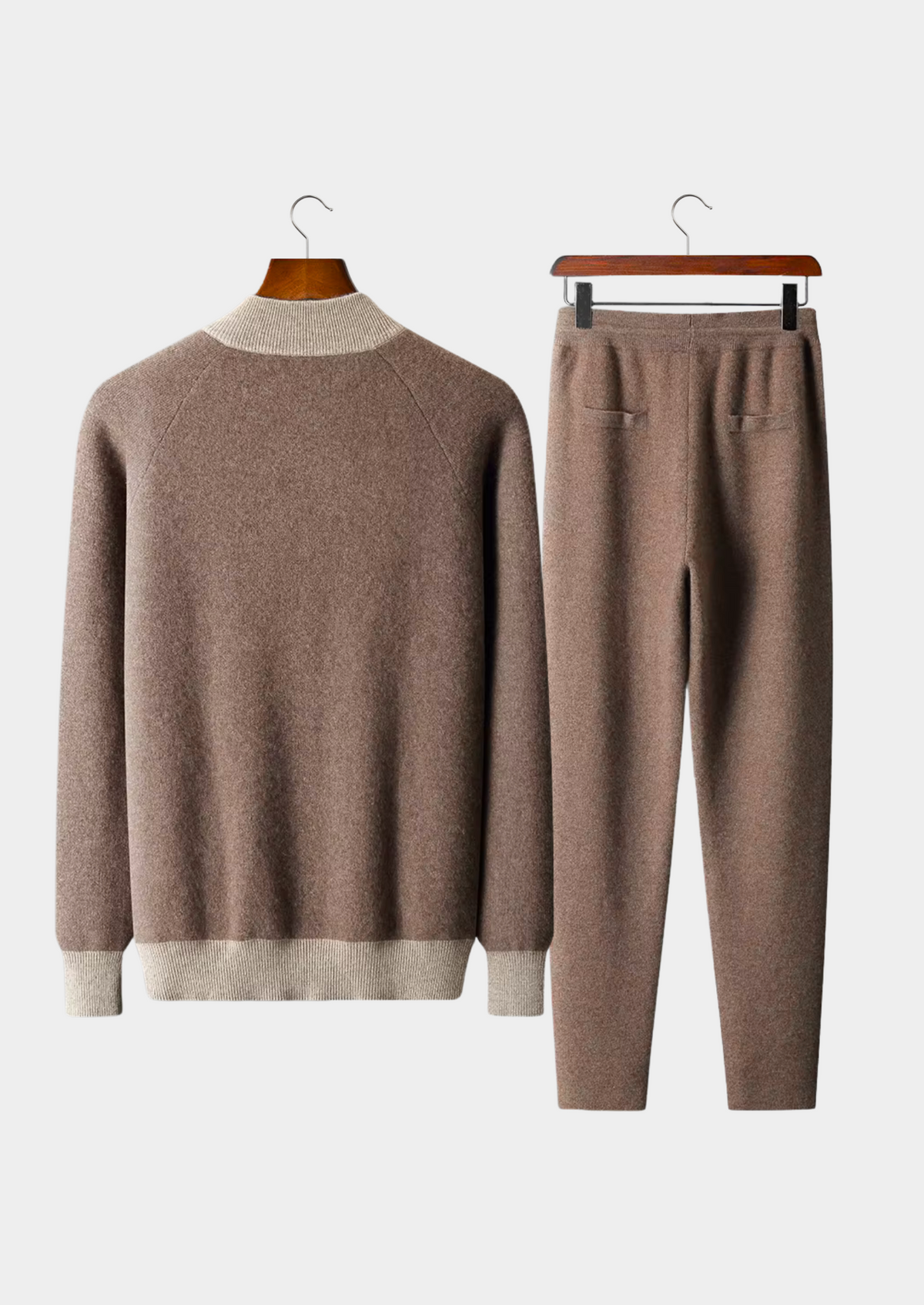 Premium Cashmere Sand Torino Leisure Set by SATRI & CO. – product view 2