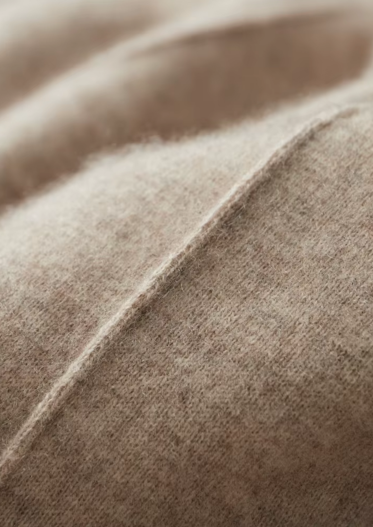 Pure Extra-Fine Merino Wool Sand Falconi Set by SATRI & CO. – product view 4