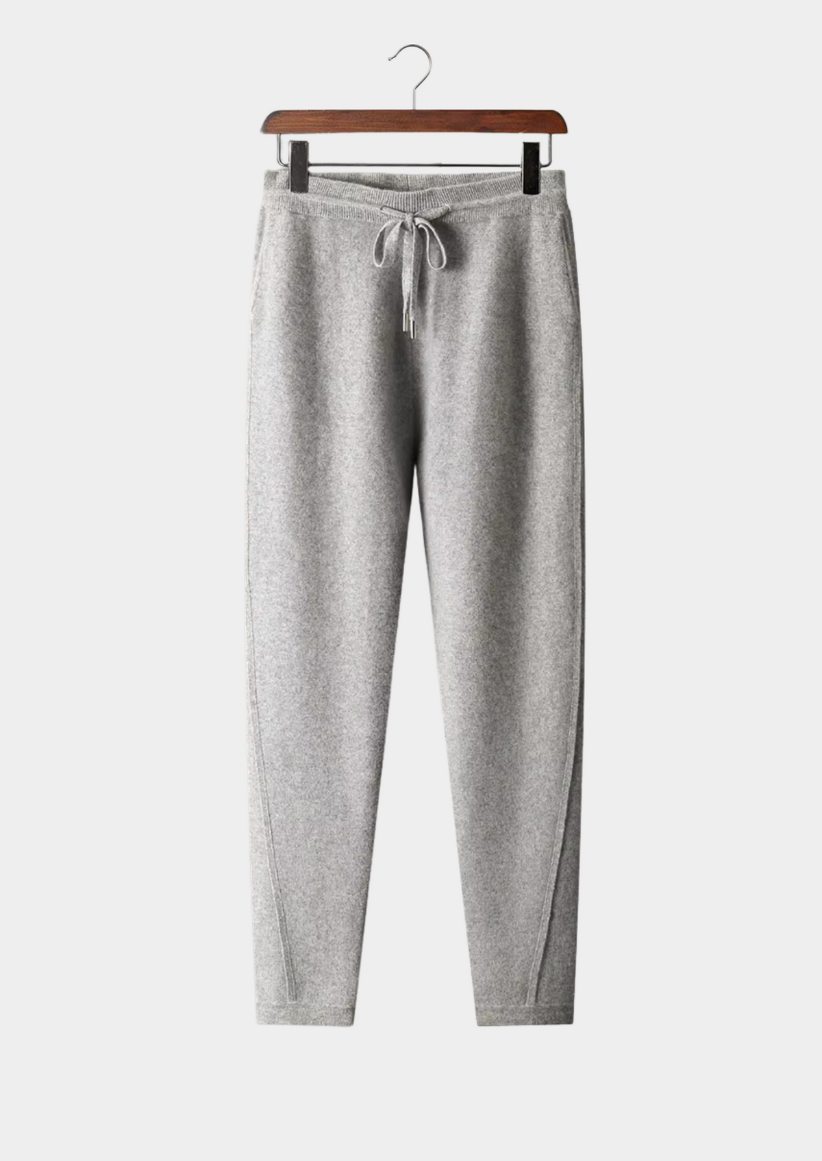 Premium Cashmere Slim Trousers by SATRI & CO. – product view 1