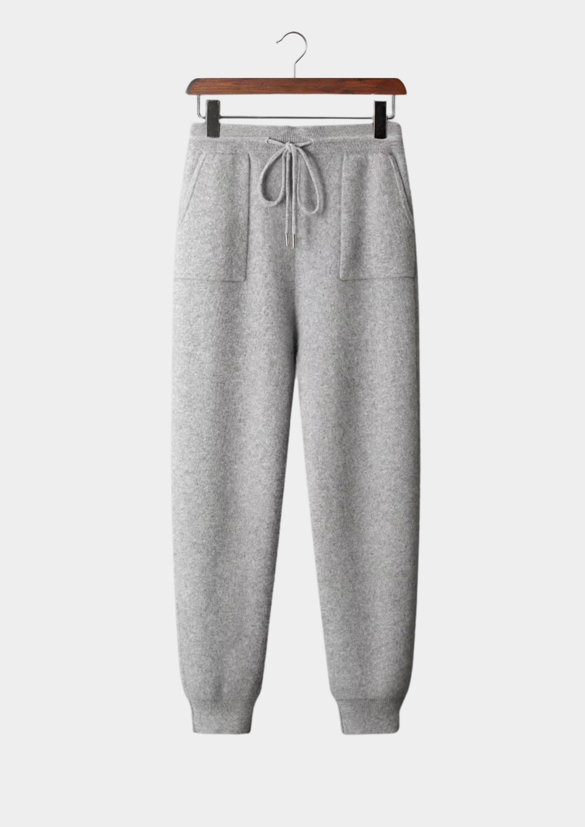 Premium Cashmere Leisure Joggers by SATRI & CO. – product view 1