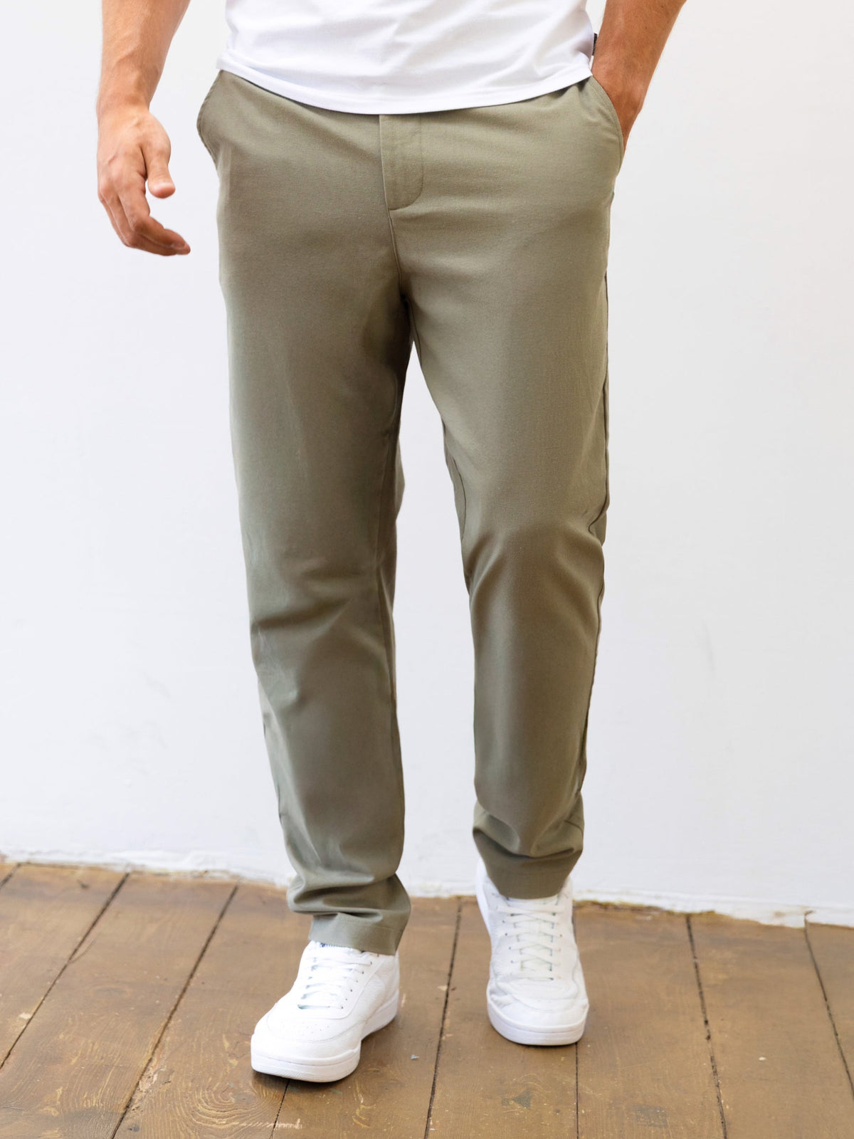 Men's Alston Trousers - Khaki | SATRI