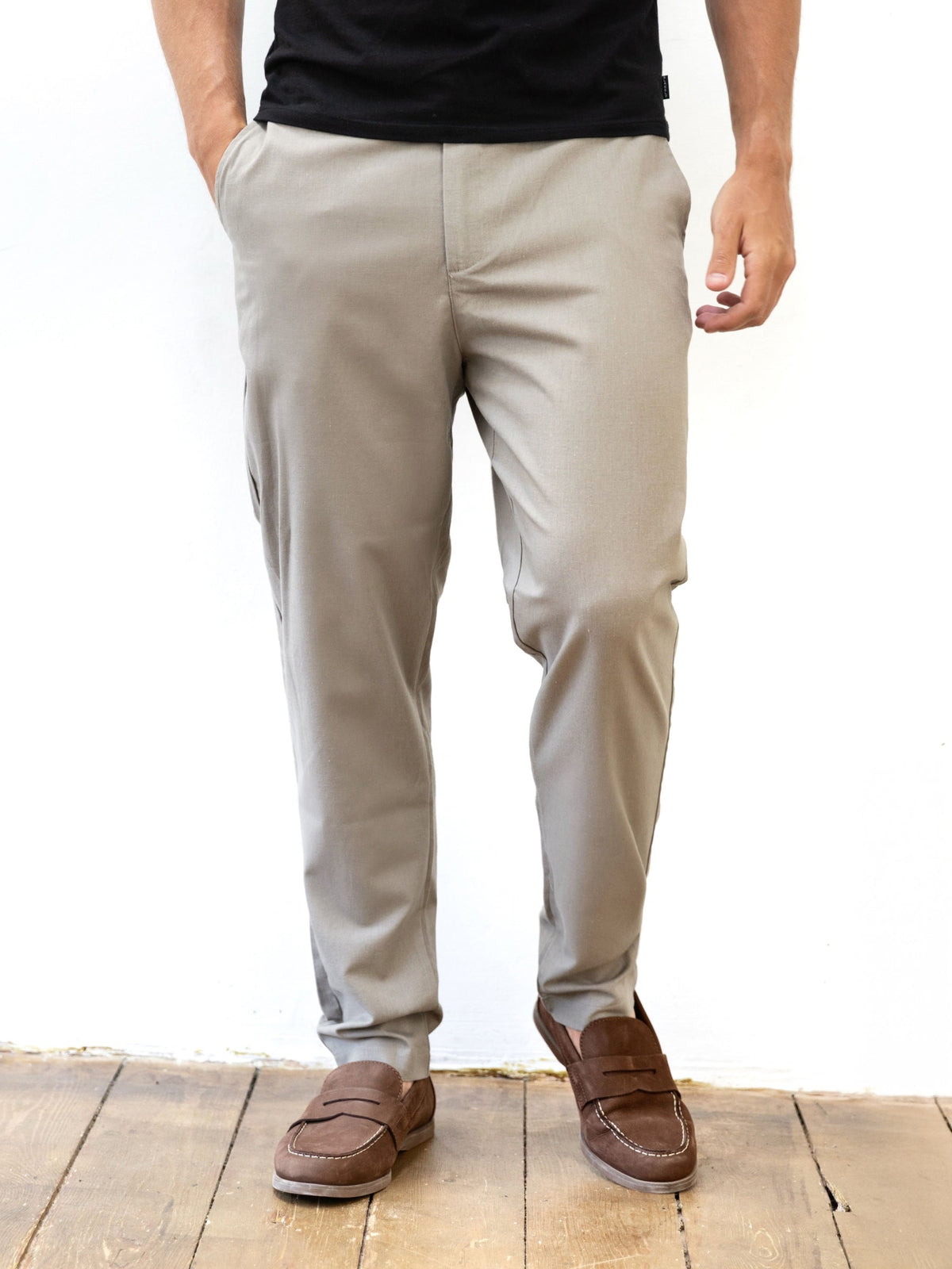 Men's Alston Trousers - Grey | SATRI