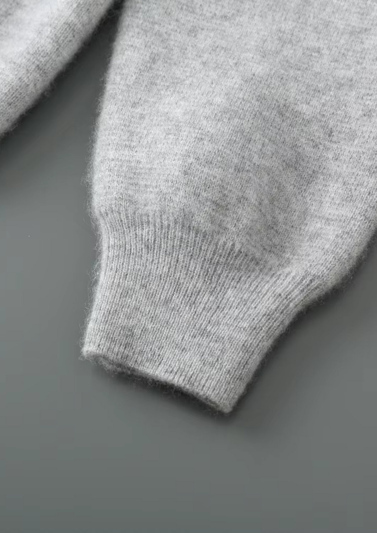Pure Extra-Fine Merino Wool Zipper Hoodie by SATRI & CO. – product view 9