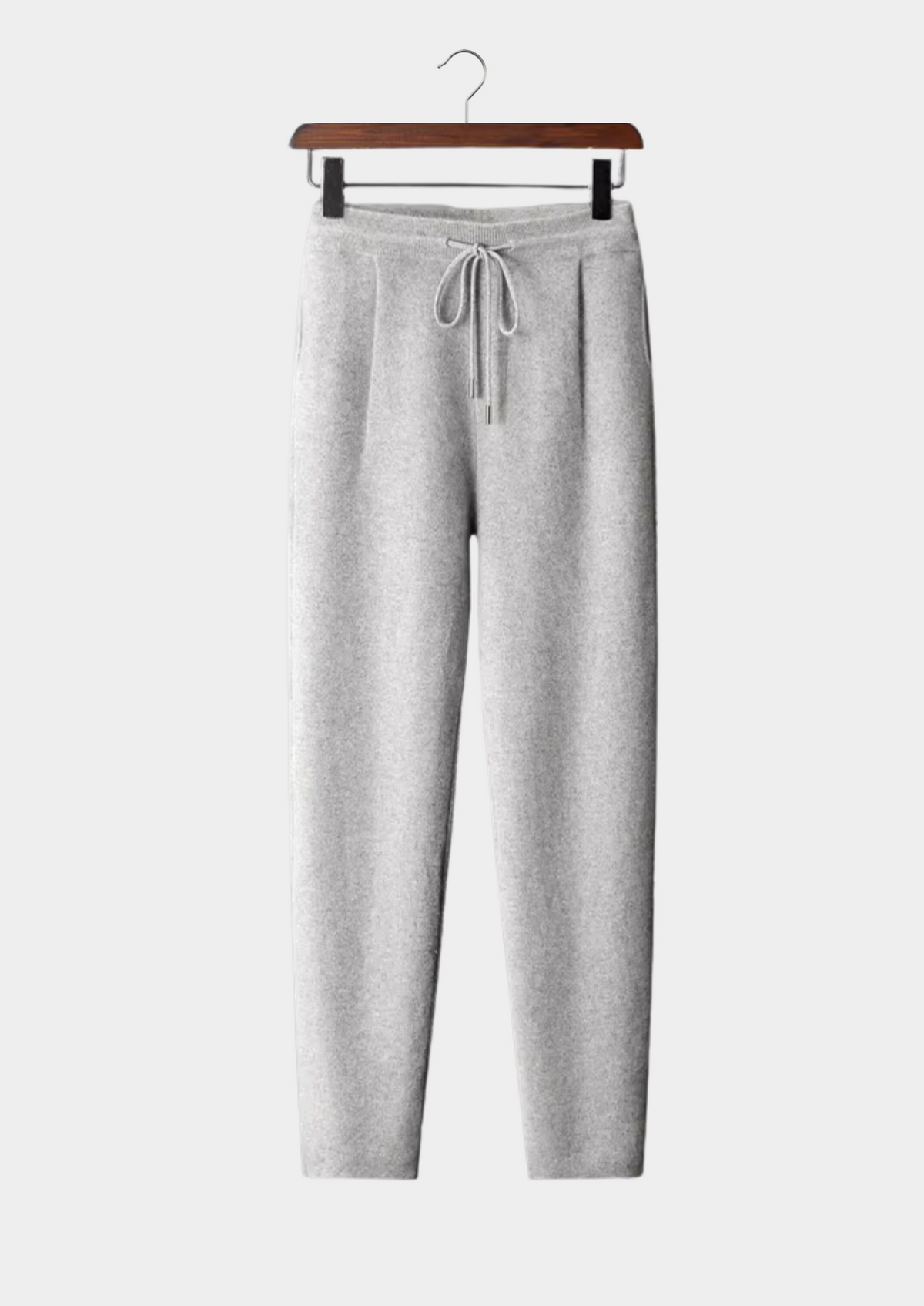 Premium Cashmere Pleated Trousers by SATRI & CO. – product view 1