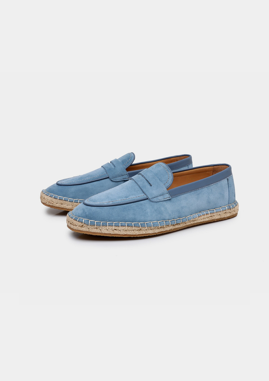 Penny Seaside Espadrilles - Light Blue by SATRI & CO. – product view 1