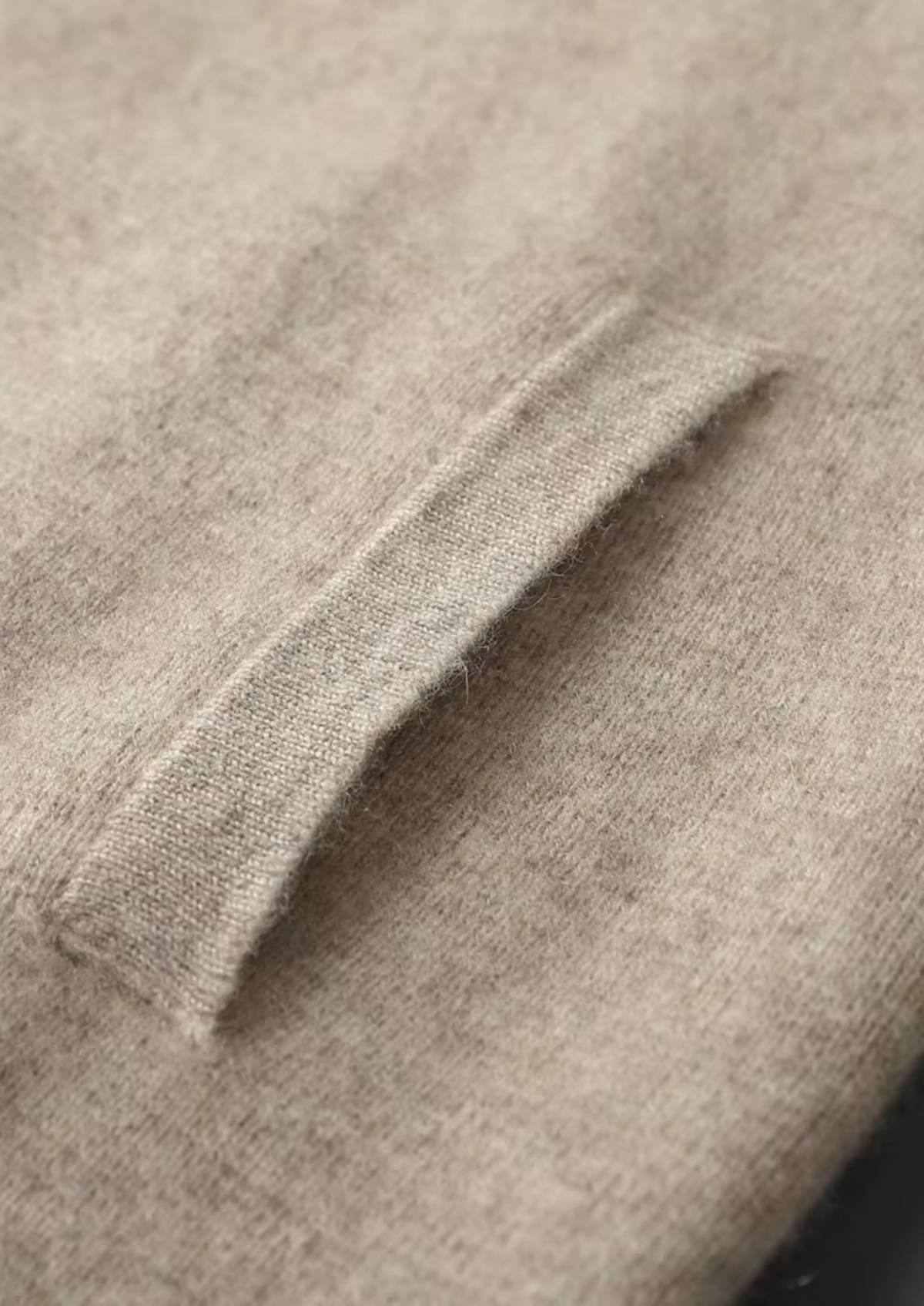 Pure Extra-Fine Merino Wool Sand Falconi Set by SATRI & CO. – product view 9