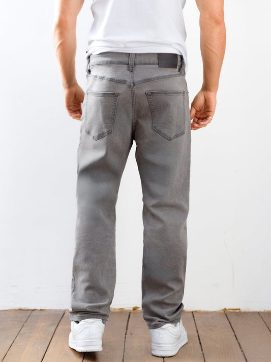 Vol.15 Loose Fitting Jeans - Grey