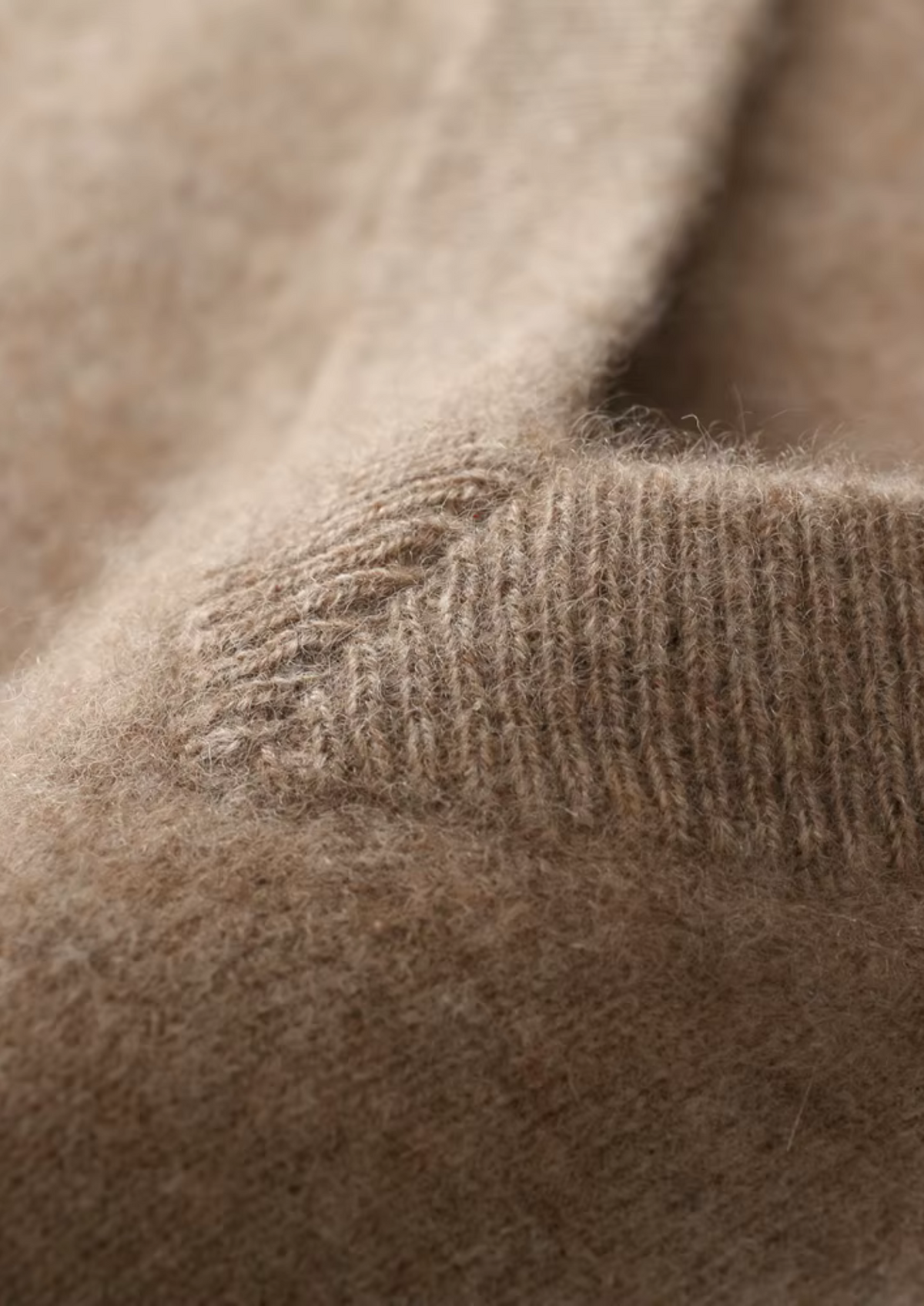 Pure Extra-Fine Merino Wool V-Neck Vest by SATRI & CO. – product view 9
