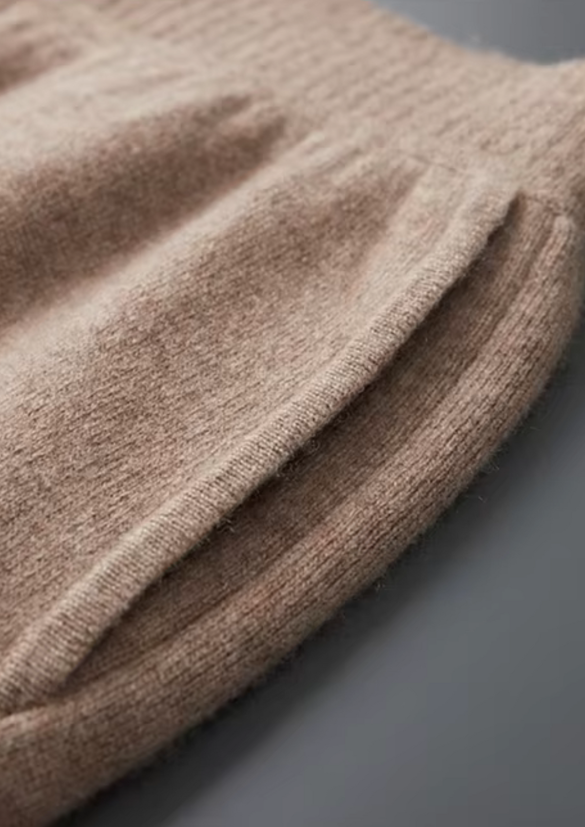 Premium Cashmere Straight Trousers by SATRI & CO. – product view 4