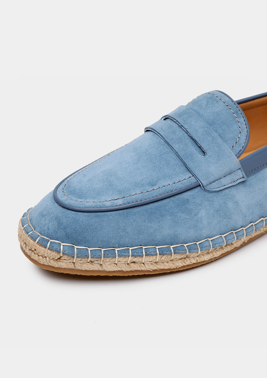 Penny Seaside Espadrilles - Light Blue by SATRI & CO. – product view 2