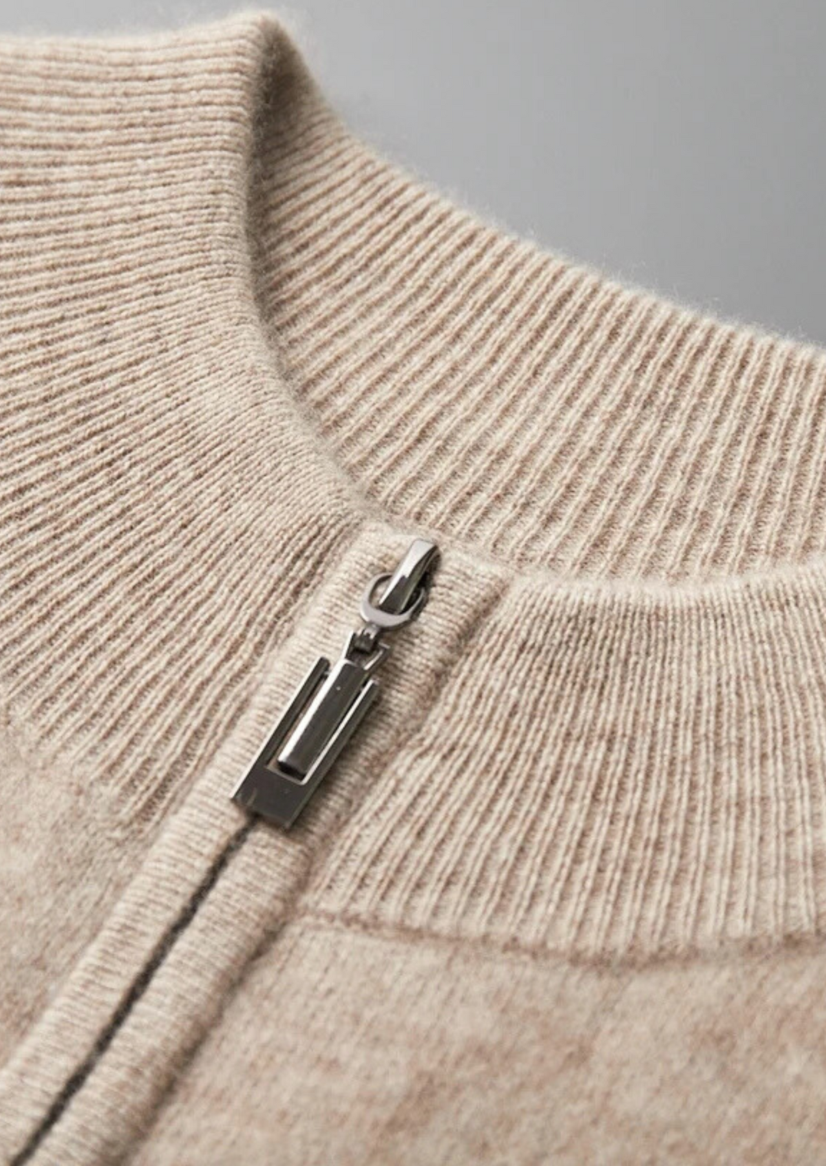 Cashmere Zip Cardigan & Trousers Set by SATRI & CO. – view 6