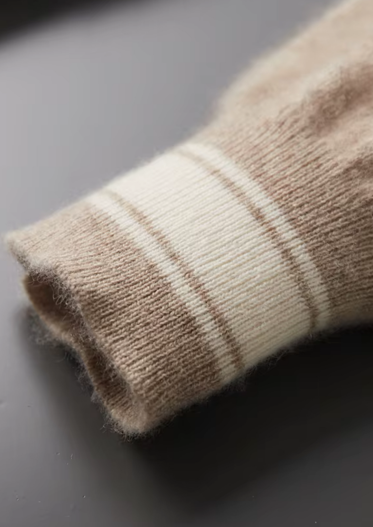 Premium Cashmere Sand Vienna Leisure Set by SATRI & CO. – product view 12