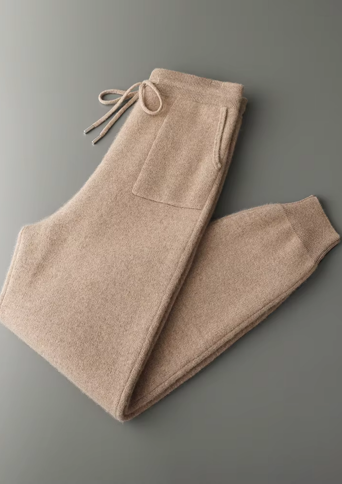 Premium Cashmere Leisure Joggers by SATRI & CO. – product view 9