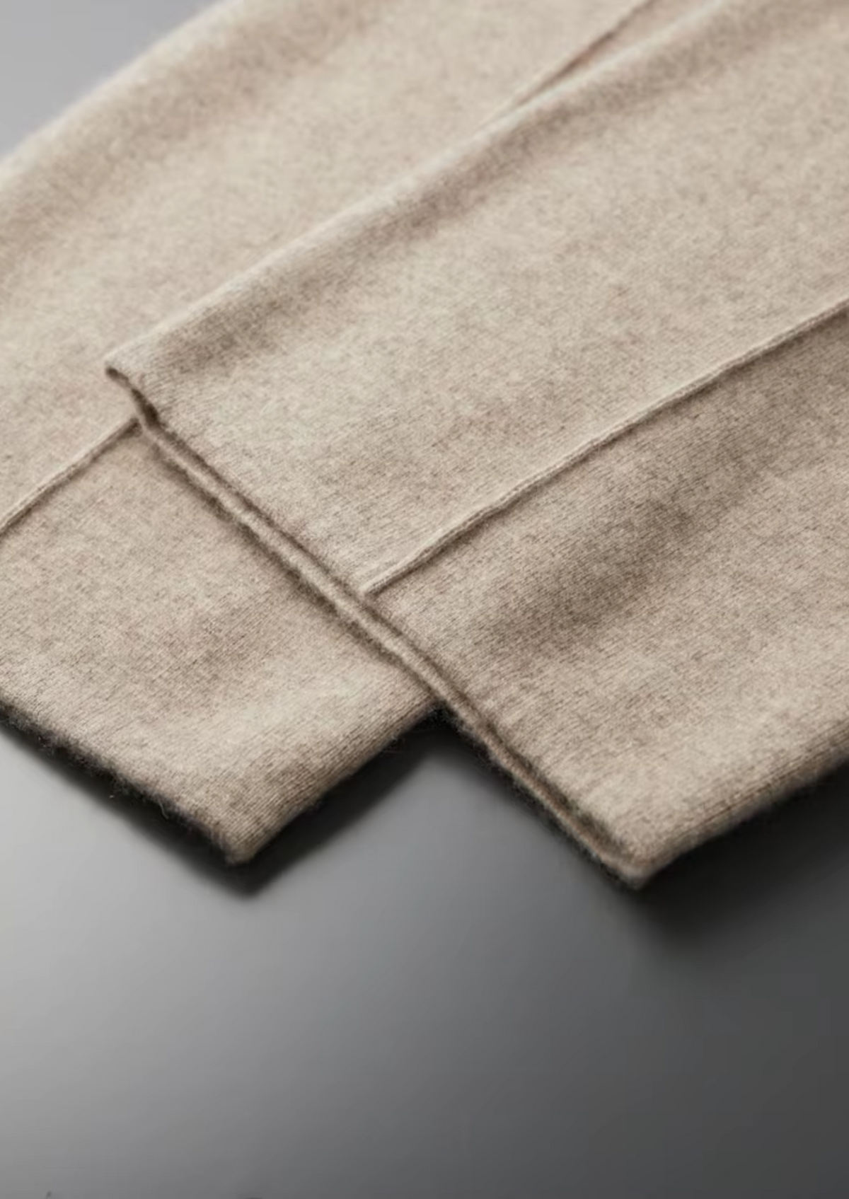 Cashmere Open-Collar Zip Cardigan Set by SATRI & CO. – view 4