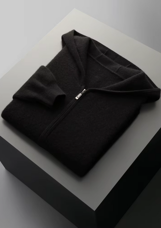 Pure Extra-Fine Merino Wool Black Arvo Set by SATRI & CO. – product view 2