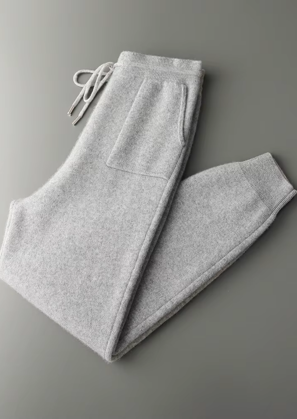 Premium Cashmere Leisure Joggers by SATRI & CO. – product view 3
