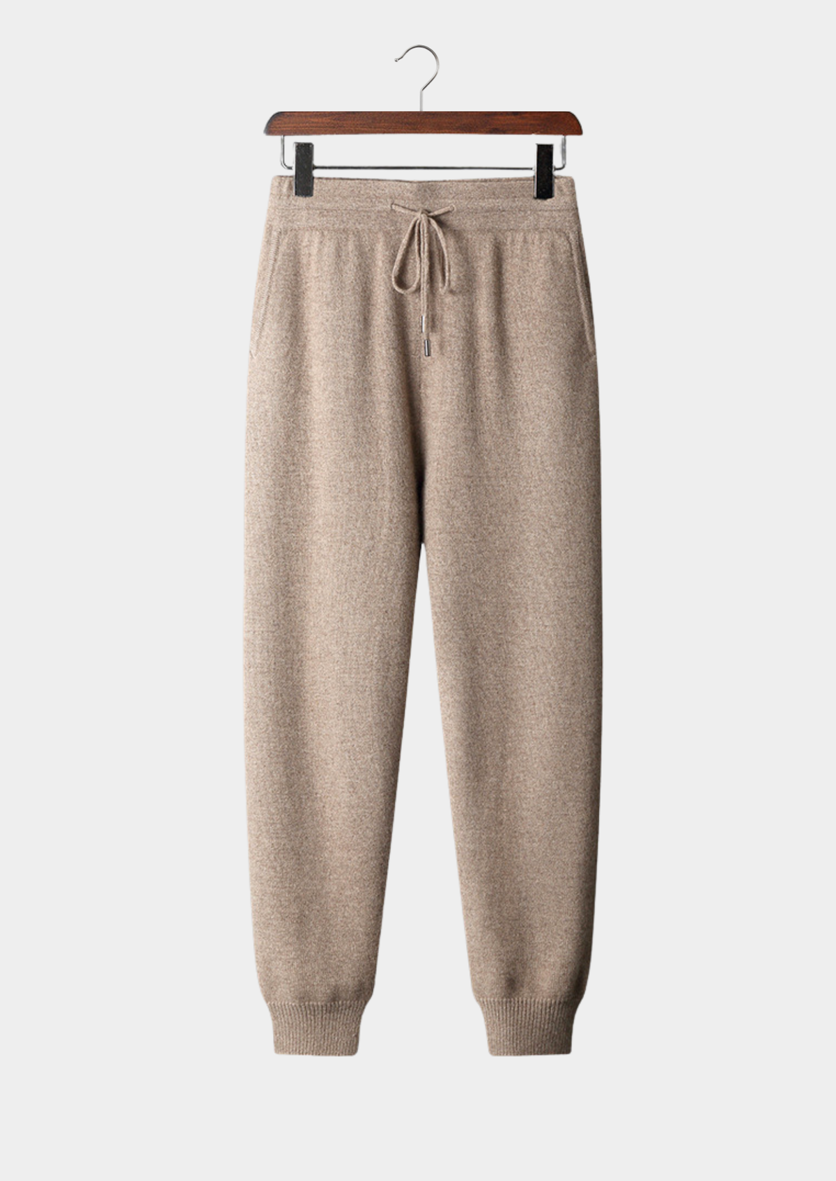 Premium Cashmere Essential Leisure Joggers by SATRI & CO. – product view 1