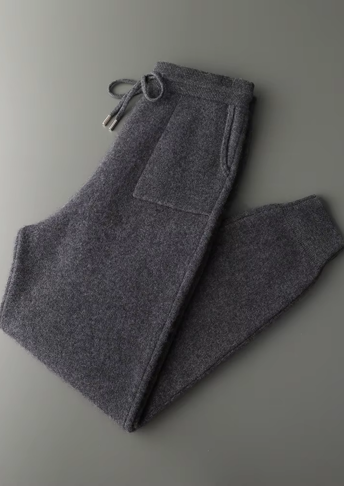 Premium Cashmere Leisure Joggers by SATRI & CO. – product view 7
