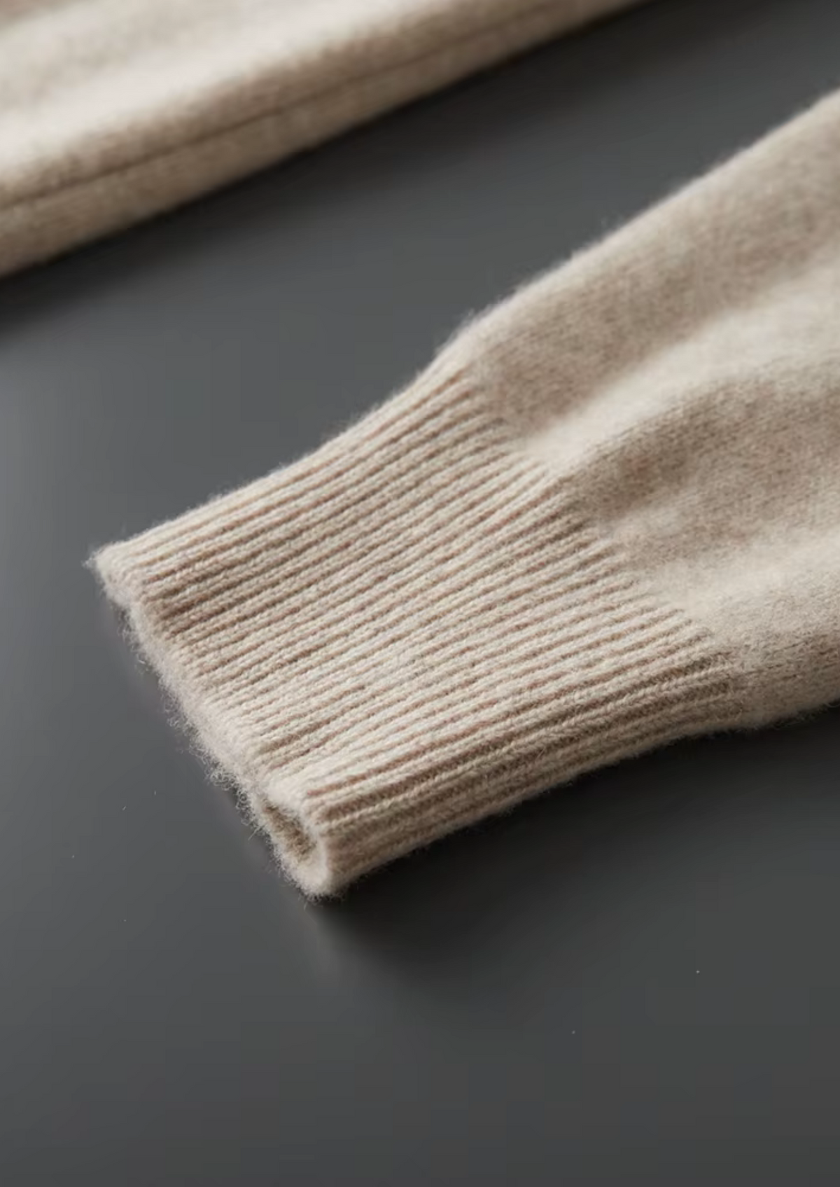 Pure Extra-Fine Merino Wool Button Hoodie by SATRI & CO. – product view 7