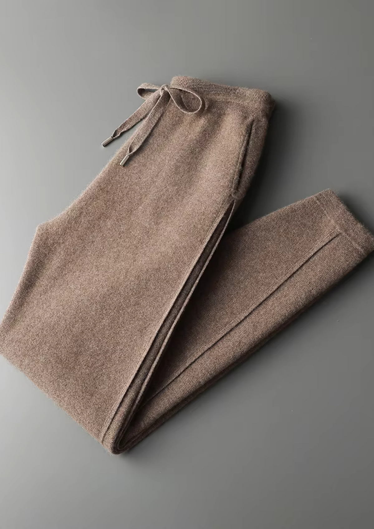 Premium Cashmere Slim Trousers by SATRI & CO. – product view 11