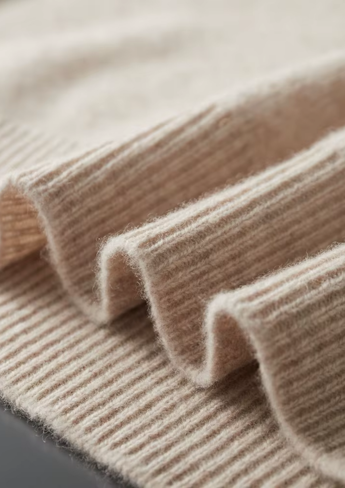 Pure Extra-Fine Merino Wool Button Hoodie by SATRI & CO. – product view 6