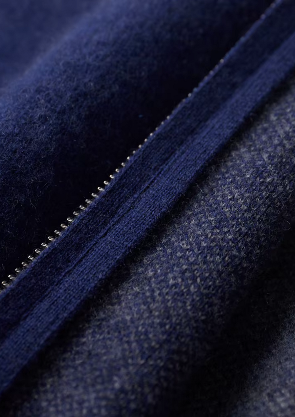Premium Cashmere Navy Blue Torino Leisure Set by SATRI & CO. – product view 2