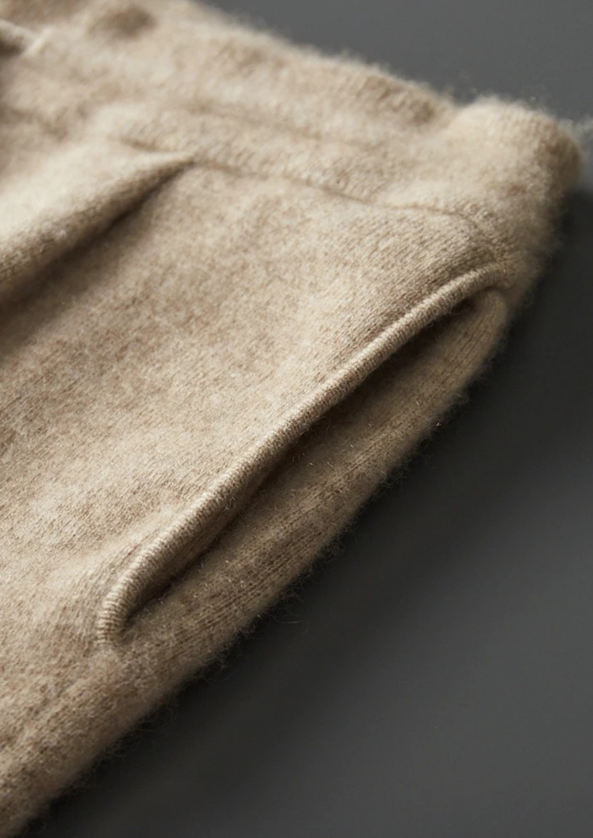 Premium Cashmere Sand Denis Leisure Set by SATRI & CO. – product view 5