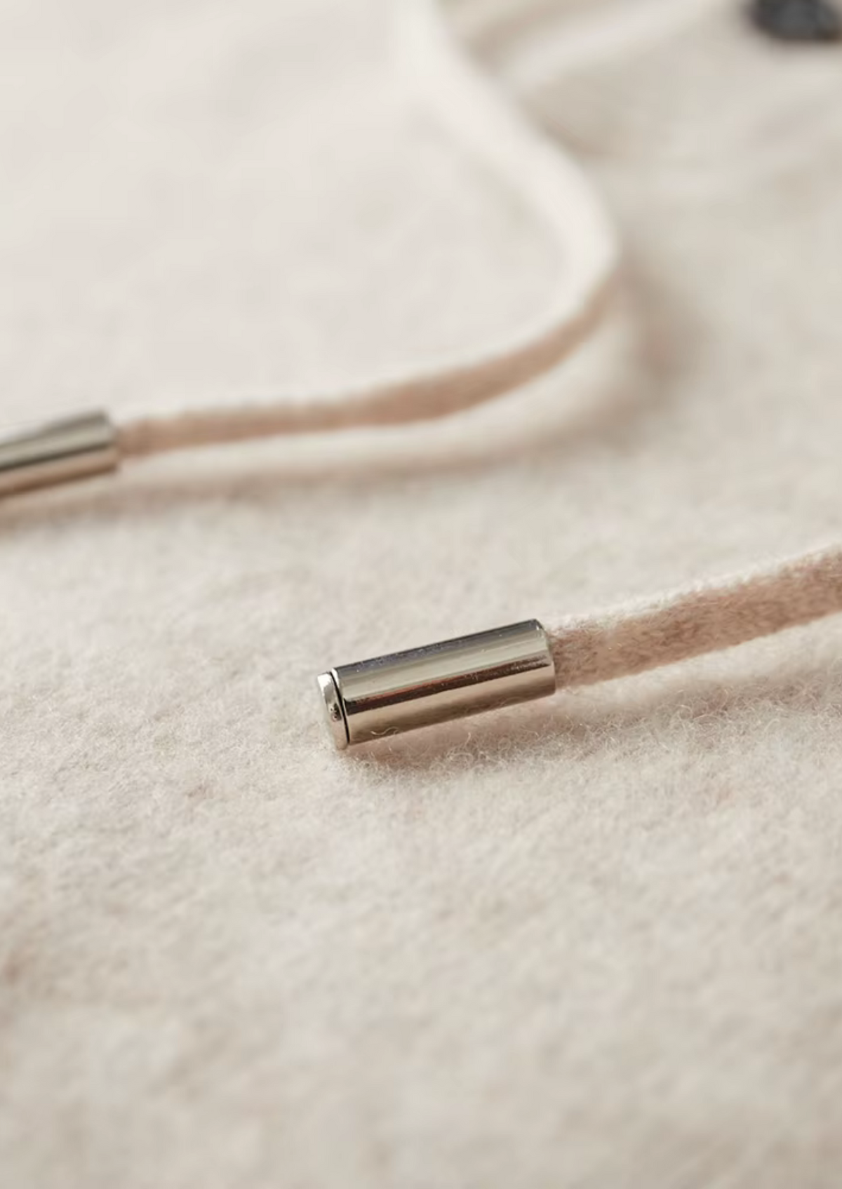 Pure Extra-Fine Merino Wool Button Hoodie by SATRI & CO. – product view 8