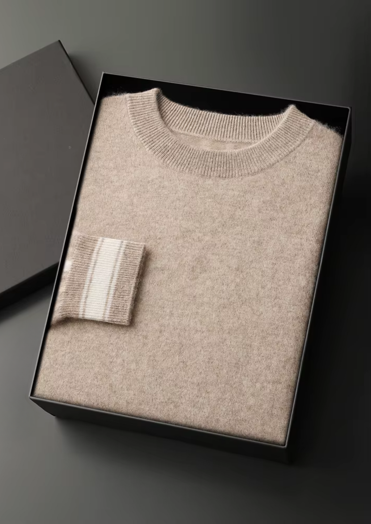 Premium Cashmere Sand Vienna Leisure Set by SATRI & CO. – product view 3