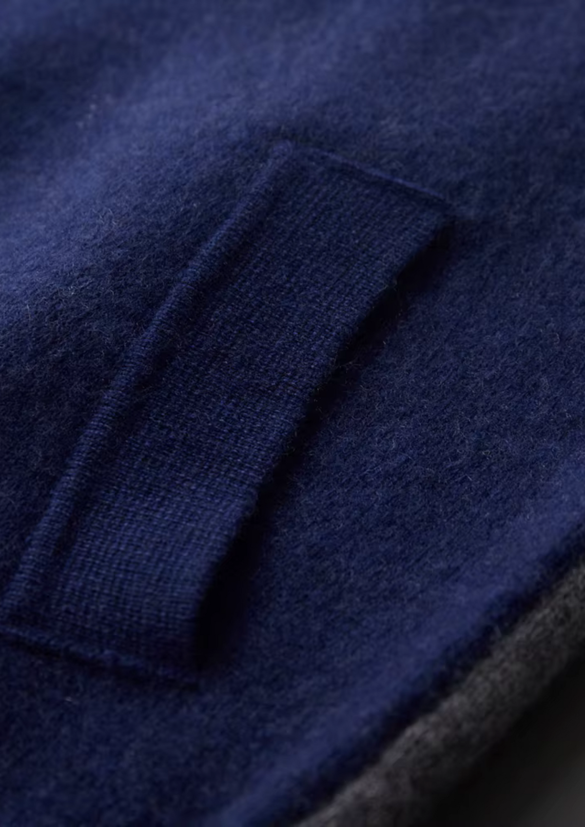 Premium Cashmere Navy Blue Torino Leisure Set by SATRI & CO. – product view 6
