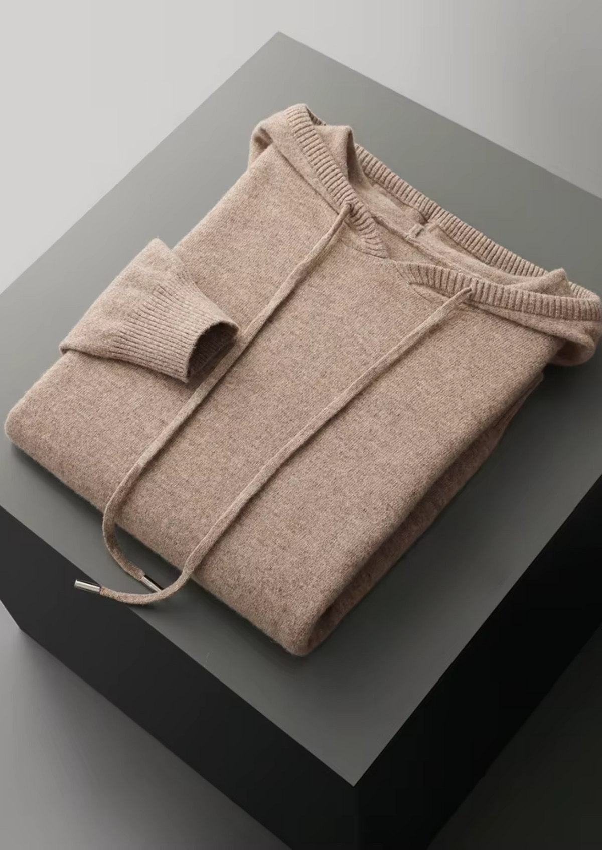 Pure Extra-Fine Merino Wool Beige Savro Set by SATRI & CO. – product view 3