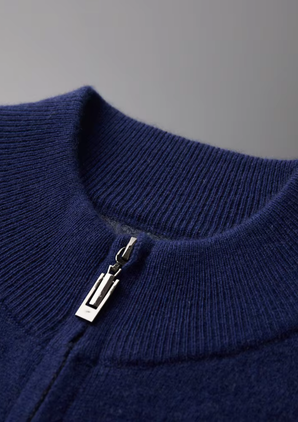 Premium Cashmere Navy Blue Torino Leisure Set by SATRI & CO. – product view 5