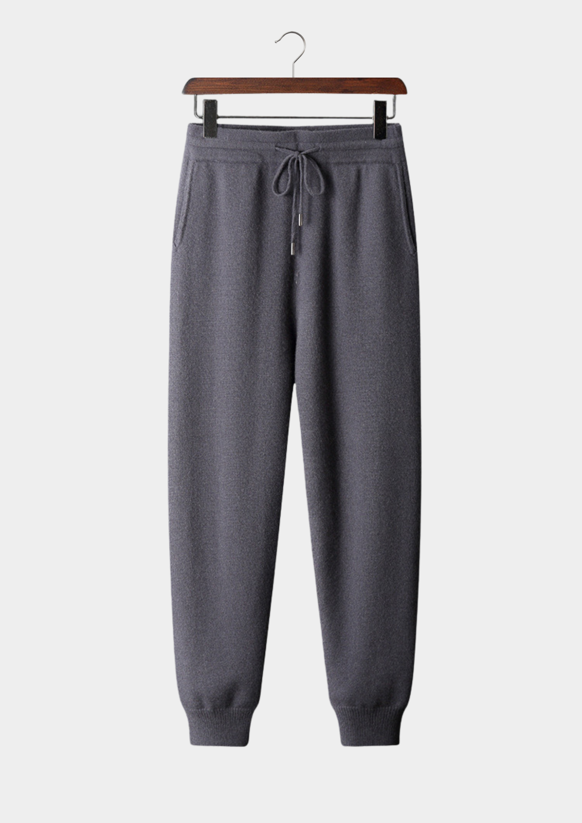 Premium Cashmere Essential Leisure Joggers by SATRI & CO. – product view 6