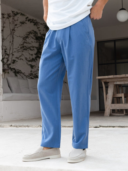 Lucca Trousers - Blue