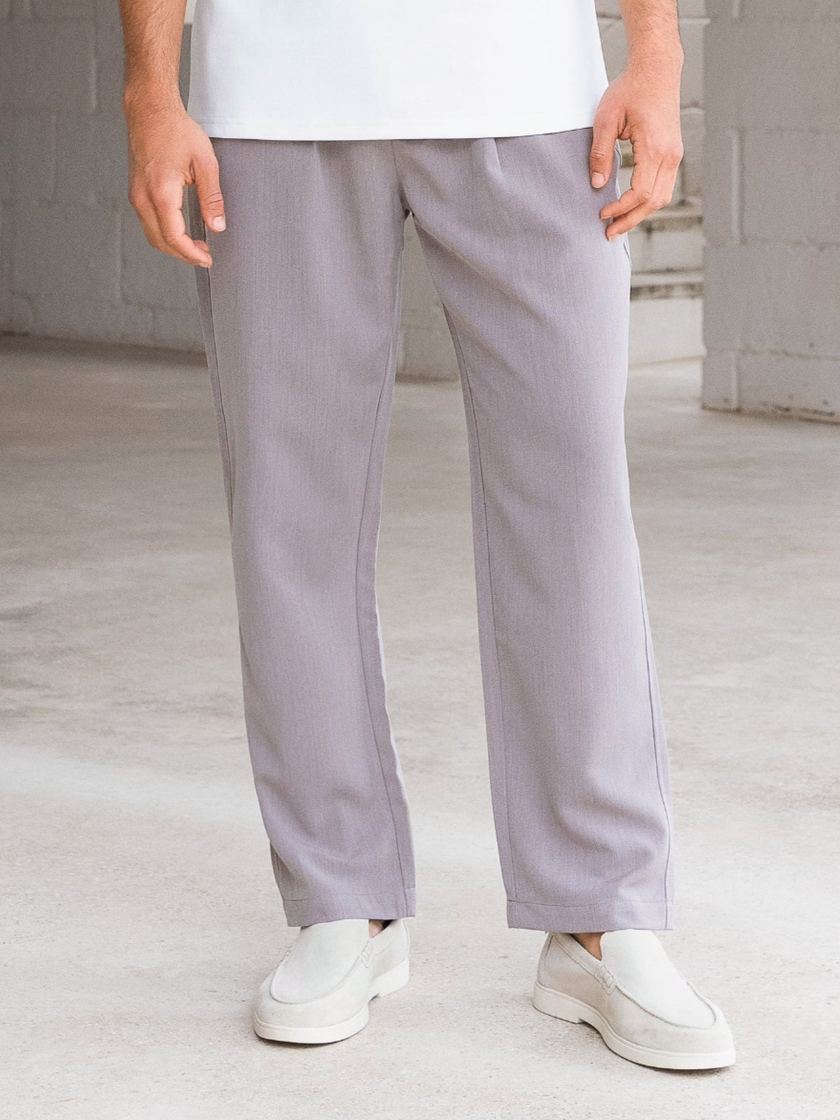 Men's Lucca Trousers - Light Brown | SATRI