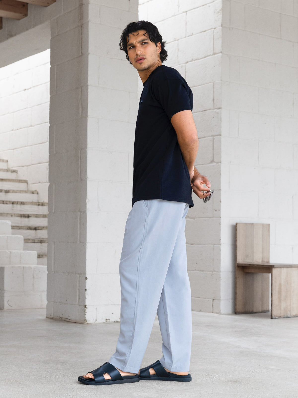 Lucca Trousers - Stone