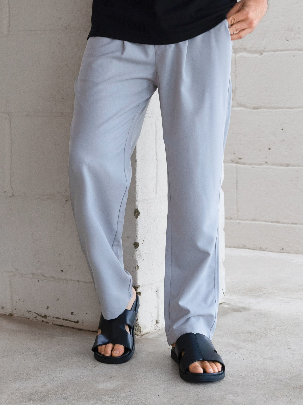Men's Lucca Trousers - Stone | SATRI